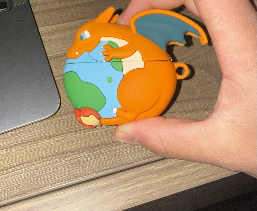 Pokemon AIRPOD 4 Case Cover Charzard-themed AirPods case